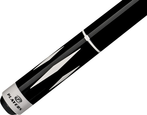 Players C-805 Maple Blue & Black w/White Diamond Pool/Billiard Cue Stick
