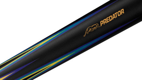 Predator 8 Point Sneaky Pete Black/Curly/Blue Points Pool/Billiard Cue Stick