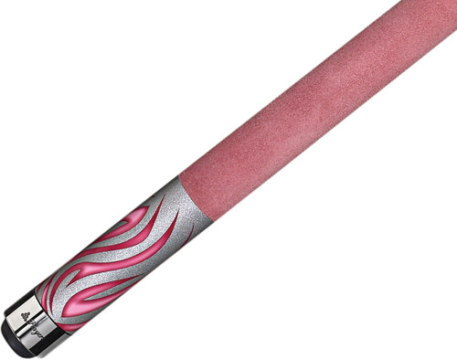 Players Flirt F-2780 Sexy in Suede Silver/Pink Pool/Billiards Cue Stick