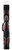 McDermott 2x2 Hard Vinyl Pool/Billiard Cue Case - Red & Grey Tribal on Black