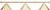 HJ Scott Brass 3-Shade Bar/Brass Metal Shade Billiard Pool Table Light
