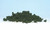 Woodland Scenics Model Railroad Landscape Underbrush Clump-Foliage Medium Green