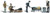 Woodland Scenics N Scale Scenic Accents Figures/People Set Park Bums (7)