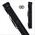 Elite ECV22 2x2 Oval Hard Vintage Leather Pool/Billiards Cue Case - Black