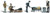 Woodland Scenics HO Scale Scenic Accents Figures/People Set Park Bums (5)