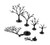 Woodland Scenics Tree Armatures (Trunks) Deciduous 3/4" to 2" 114-Pack