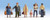 Walthers HO Scale Figure/People Set Passengers Ready to Board (6-Pack)