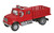Walthers HO Scale International 4900 Fire Department Utility Truck Red Emergency