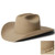 Stetson 4X Corral Silversand Buffalo Felt Cowboy Western Hat - Size 7