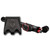 Q-Vault 1x1 Supreme Black w/Red Trim Pool/Billiard Cue Case - 2 Place Black Claw