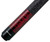 Action Kids JR12 Burgandy Marble w/ Wrap 48' Junior Pool/Billiard Cue Stick