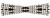 Atlas N Scale Code 80 15 Degree Crossing Model Train Track
