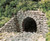Woodland Scenics N Scale Culverts (2-Pack) Plaster Castings - Random Stone