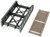 Walthers Cornerstone HO Scale 30ft. Single-Track Railroad Through Girder Bridge