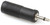 HOSA GMP-113 Mono Audio Headphone Cable Adaptor - 1/4" TS to 3.5 mm TS