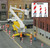 Walthers SceneMaster HO Scale Construction Lane Markers Kit (White/Red Stripes)
