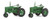 Walthers SceneMaster HO Scale Farm Tractor Vehicles (2-Pack) Green
