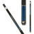 Summit SUML13 Blue Stained Maple, White & Black Points Pool/Billiards Cue Stick