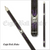 Eight Ball Mafia EBM29 Black w/Purple & a White Winged Skull Pool/Billiard Cue