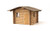 Walthers SceneMaster HO Scale Laser-Cut Wood Kit Forest Cabin