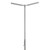 Atlas HO Scale Double-Arm Parking Lot Light 3-Pack with Warm White LED (Silver)