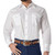 Wrangler Western Men's Long Sleeve Snap Shirt Solid Broadcloth White Medium