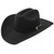 Stetson 3X Oak Ridge Black Wool Felt Cowboy Western Hat - Size 7 3/4