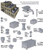Walthers Cornerstone HO Scale Building/Structure Kit Roof Details
