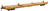 Walthers HO Scale 60' Pullman Standard  Flatcar Trailer Train VTTX # 97548