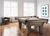 Glenwood 8' Brunswick Billiards Tapered Leg Pool Table - Espresso