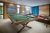 Dameron 8' Brunswick Billiards Drop Pockets Pool Table - Nutmeg
