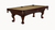 Glenwood 8' Brunswick Billiards Ball & Claw Leg Pool Table - Tuscana
