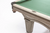 Glenwood 8' Brunswick Billiards Tapered Leg Pool Table - Coffee
