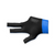 Taom Midas Blue Billiard Glove, Left Hand Professional Stiched - Extra Large