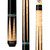 PureX HXTE13 Golden Birdseye/Black & Turquois/Wrapless Pool/Billiard Cue Stick