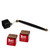 Deluxe Chalk Stick Holder Pocket Chalker Pool/ Billiard Cue Accessory w/ Two Pieces Of Chalk