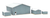 Walthers Cornerstone N Scale Building/Structure Kit Pole Barn and Sheds