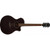 Yamaha APX600NA APX Shape Acoustic-Electric Guitar SRT Piezo Pickup - Smoky Matte Black