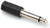 HOSA GPM-179 Headphone Headset Mono Audio Adaptor - 3.5 mm TRS to 1/4" TS