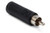 HOSA GPR-104 Mono Phone Plug to Phono Jack Cable Adaptor - 1/4 in TS to RCA