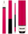 Talon TL06 Starter Fuchsia Stained Maple 5/16x18 No Wrap Pool/Billiard Cue Stick