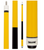 Talon TL08 Starter Yellow Stained Maple 5/16x18 No Wrap Pool/Billiard Cue Stick