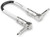 HOSA CPE-118 Right-Angle Electric/Acoustic Guitar 1/4" Pedal Patch Cable  - 18"