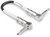 HOSA CPE-118 Right-Angle Electric/Acoustic Guitar 1/4" Pedal Patch Cable  - 18"