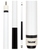 Talon TL05 Starter White w/ Black Handle 5/16x18 No Wrap Pool/Billiard Cue Stick