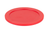 Hockey Puck Red Round - Single