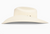 Resistol Denison Double R Collection 7X Bangora Straw Cowboy Hat - Size 7 1/4