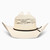 Resistol Denison Double RR Collection 7X Bangora Straw Cowboy Hat - Size 7 1/4