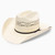 Resistol Denison Double RR Collection 7X Bangora Straw Cowboy Hat - Size 7 1/4
