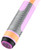 Poison Candy Sugar Pool Cue Gen1 Peach with Lavender - No Wrap with 12.4mm Venom Carbon Fiber Shaft